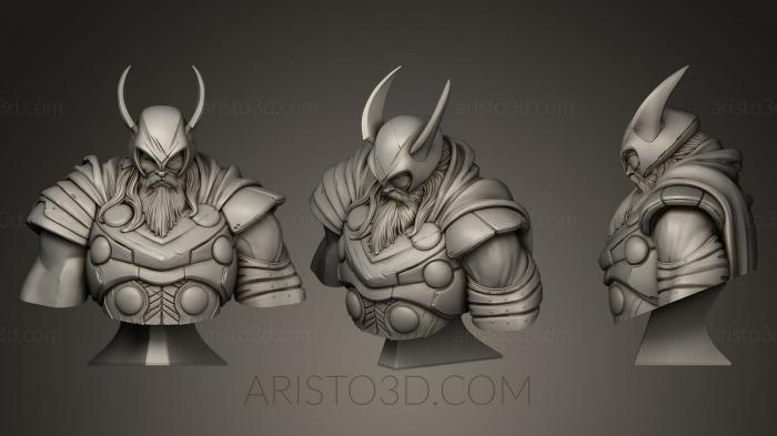 Busts of heroes and monsters (BUSTH_0247) 3D model for CNC machine